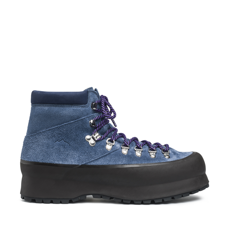 Rosset Vintage Blue Suede M